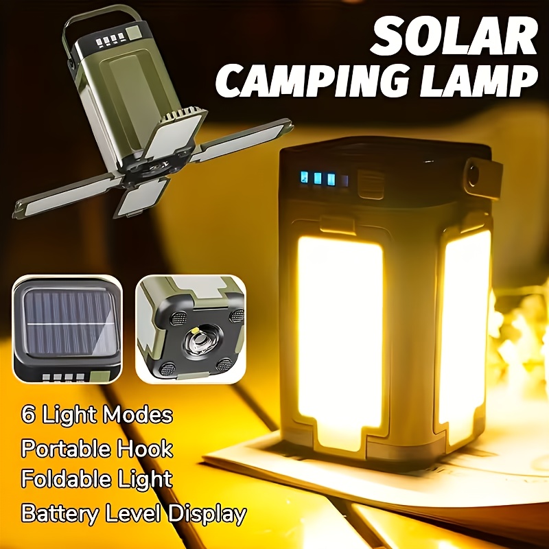 Outdoor Lighting Lamp - Solar Outdoor Portable Camping Light Solar