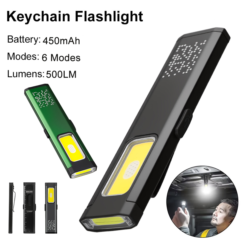 Outdoor Lighting Ideas - Mini Portable Rechargeable LED Torch Light,