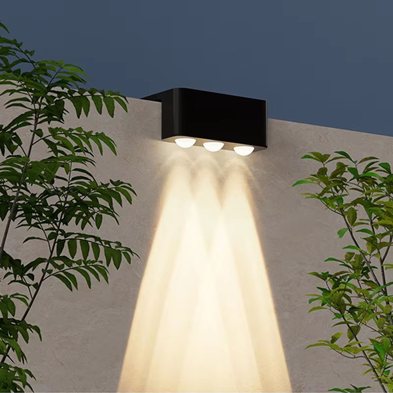 Solar Wall Sconce - 1/2/4PCS Solar Wall Light Outdoor Waterproof