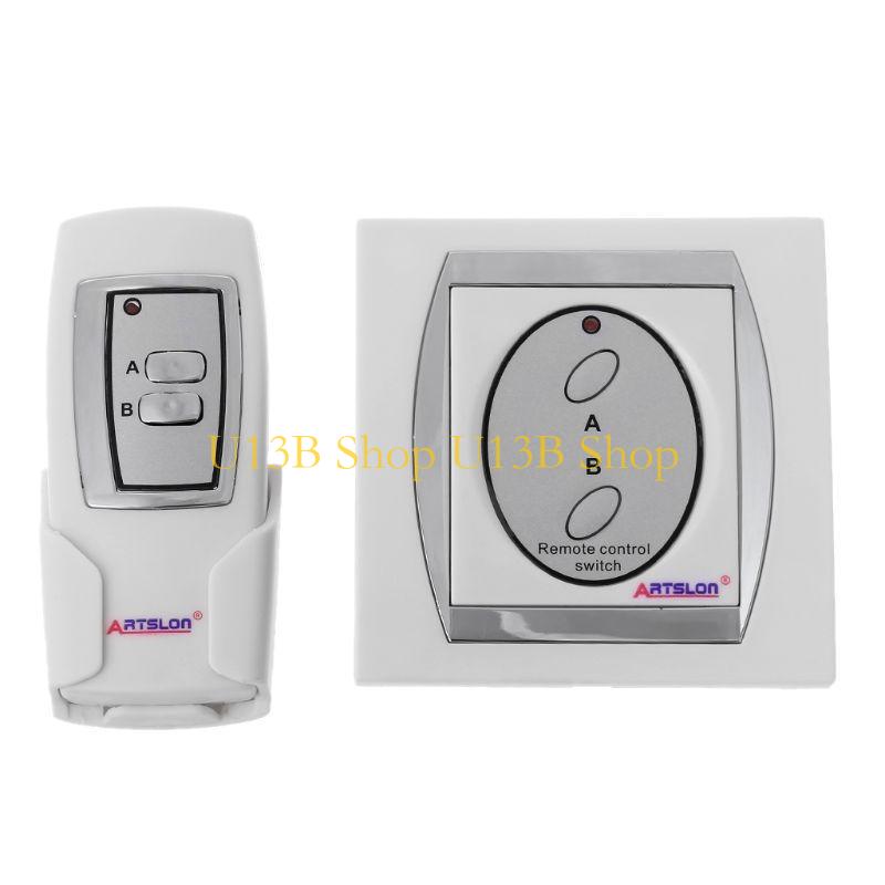 Outdoor Lighting No Outlet - U13B 2 Channels 220V Wireless Light