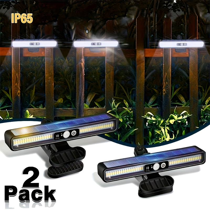Outdoor Lighting Waterproof - Clip On Solar Motion Lights Outdoor