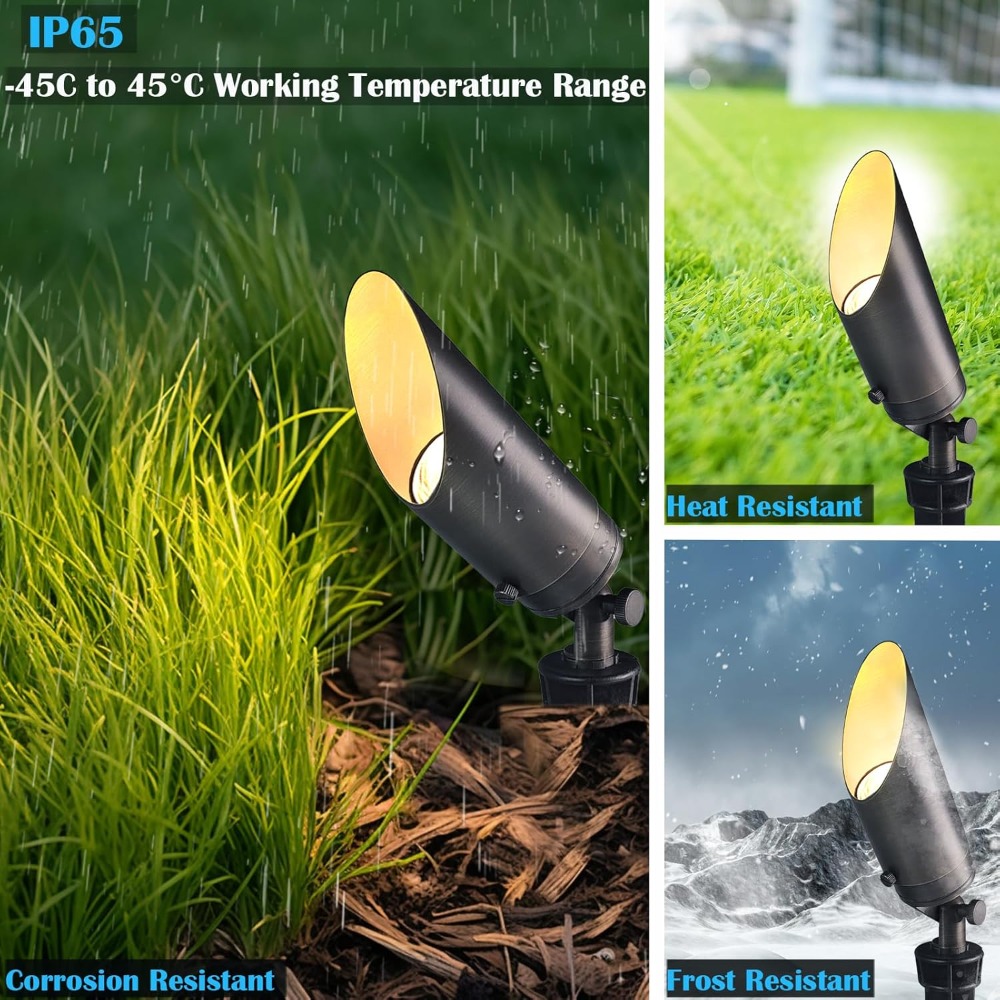 Outdoor Lighting Voltage - Low Voltage RGB LED Landscape Lights