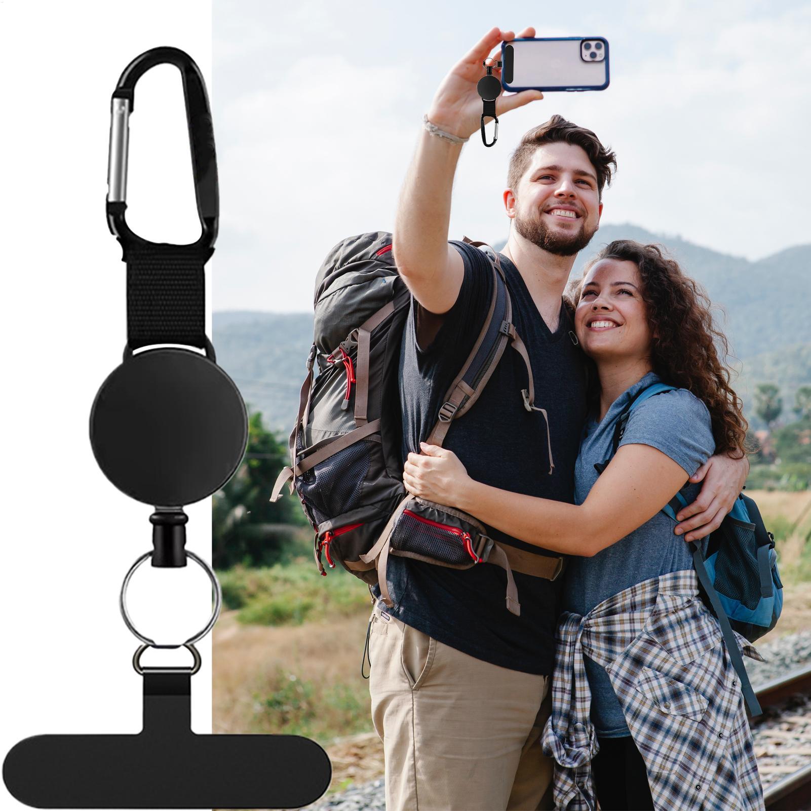 Outdoor Lighting Landscape - Retractable Anti-theft Phone Clip Cell Phone