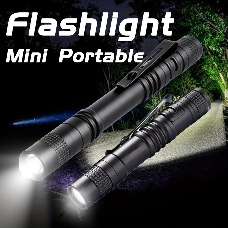 Outdoor Lighting Ideas - Mini Portable LED Flashlight Pocket Ultra