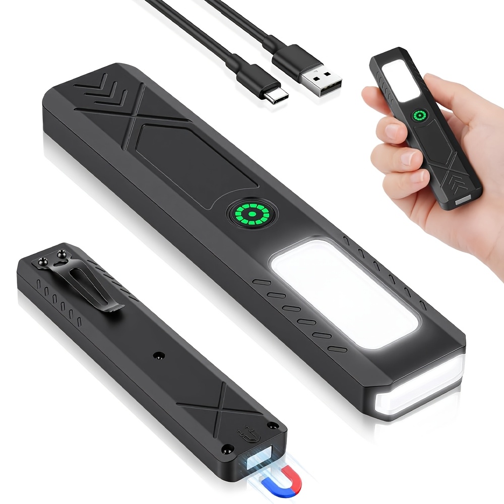 Outdoor Lighting Ideas - Rechargeable LED Handheld Flashlight 600LM Powerful
