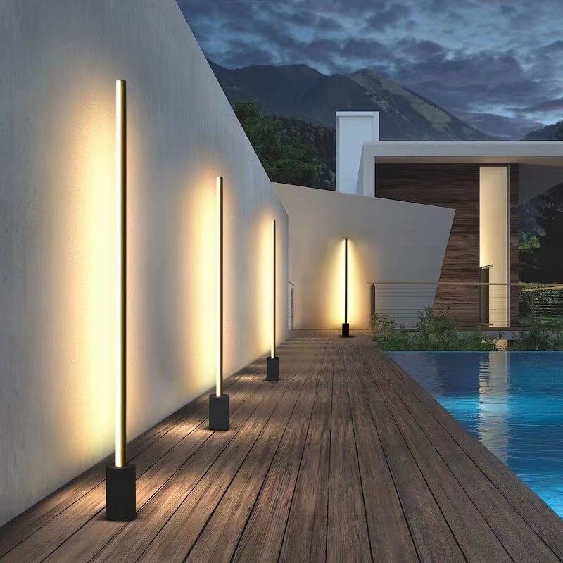 Outdoor Lighting Lamp - New Arrival Modern Outdoor LED Long