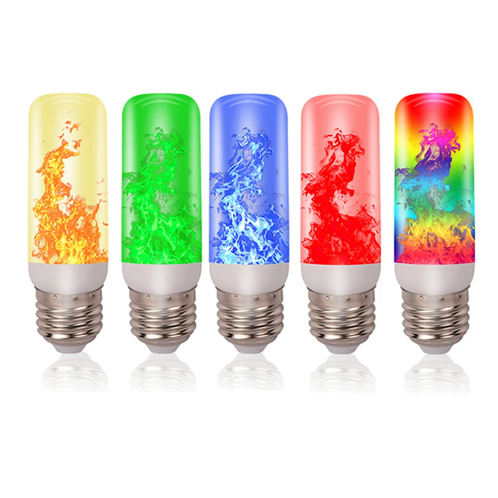 Xmas Outdoor Lighting Decorations - LED Flicker Flame Light Bulb Simulated
