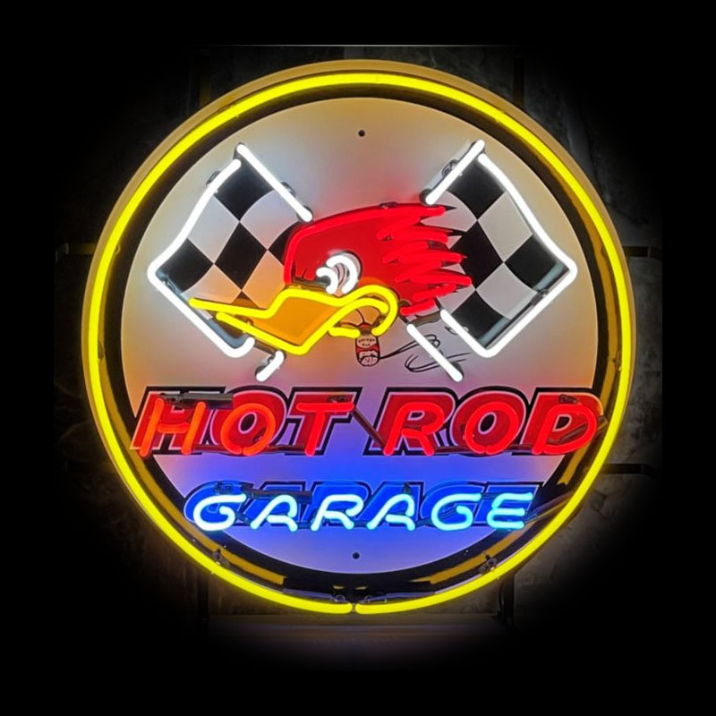 Outdoor Lighting For Store - Neon Sign for Hot Garage Neon