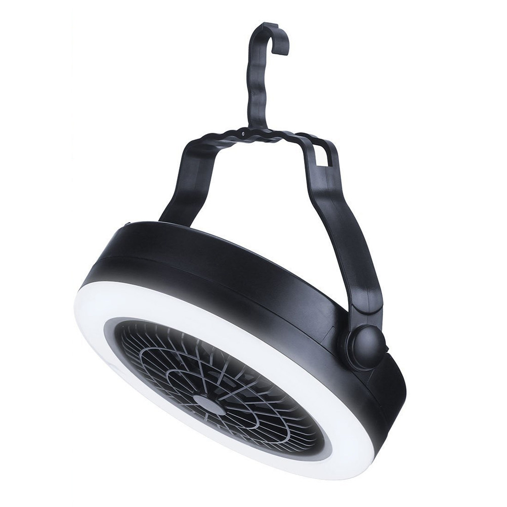 Outdoor Lighting No Outlet - USB Powered 3-in-1 Camping Fan Lamp