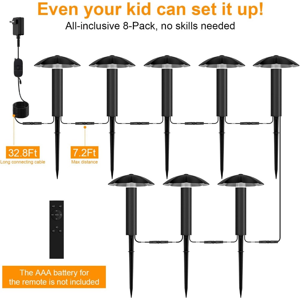 8 Pack Low Voltage Landscape L - Outdoor Lighting Voltage ulasan dan harga