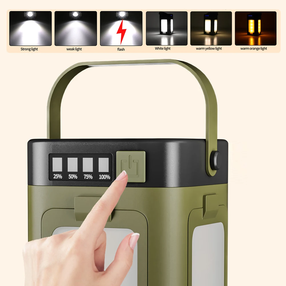 Solar Outdoor Portable Camping - Outdoor Lighting Lamp ulasan dan harga
