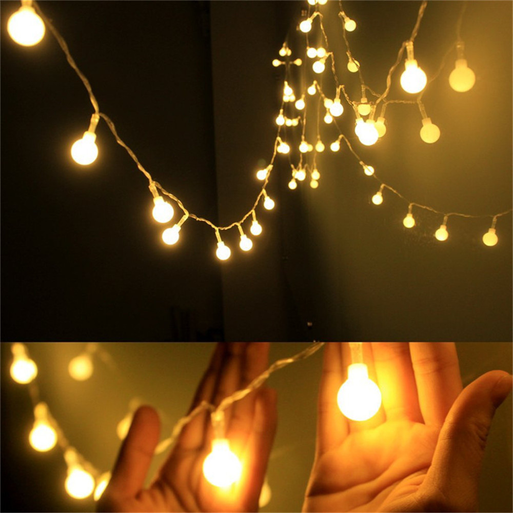 3-10M Solar/USB/Battery String - Outdoor Lighting Waterproof ulasan dan harga