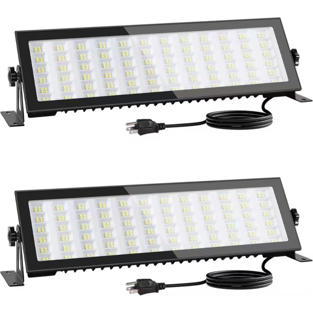 LED Shop Lights, 144W 12000LM  - Outdoor Lighting No Outlet ulasan dan harga