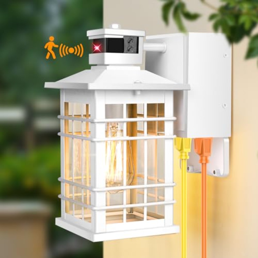 Porch Light with GFCI Outlets  - Outdoor Lighting No Outlet ulasan dan harga