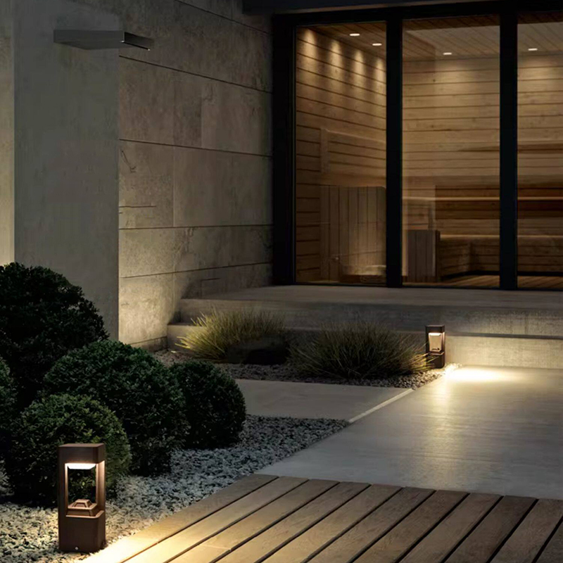 Luminous floor lamp courtyard  - Outdoor Lighting Lamp ulasan dan harga