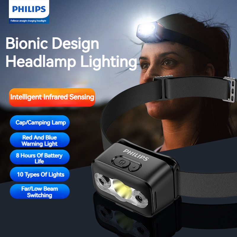 Philips LED Headlamp Sensor He - Outdoor Lighting Ideas ulasan dan harga