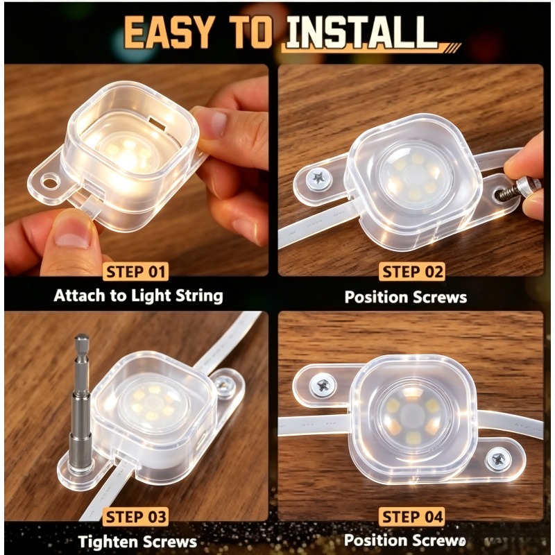 118pcs Transparent LED Light C - Outdoor Lighting Govee ulasan dan harga