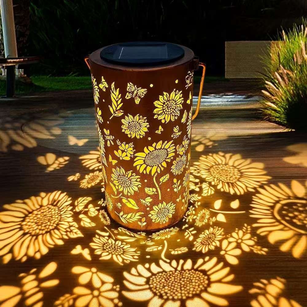 Sunflower Light and Shadow Lig - Bollard Light Garden ulasan dan harga