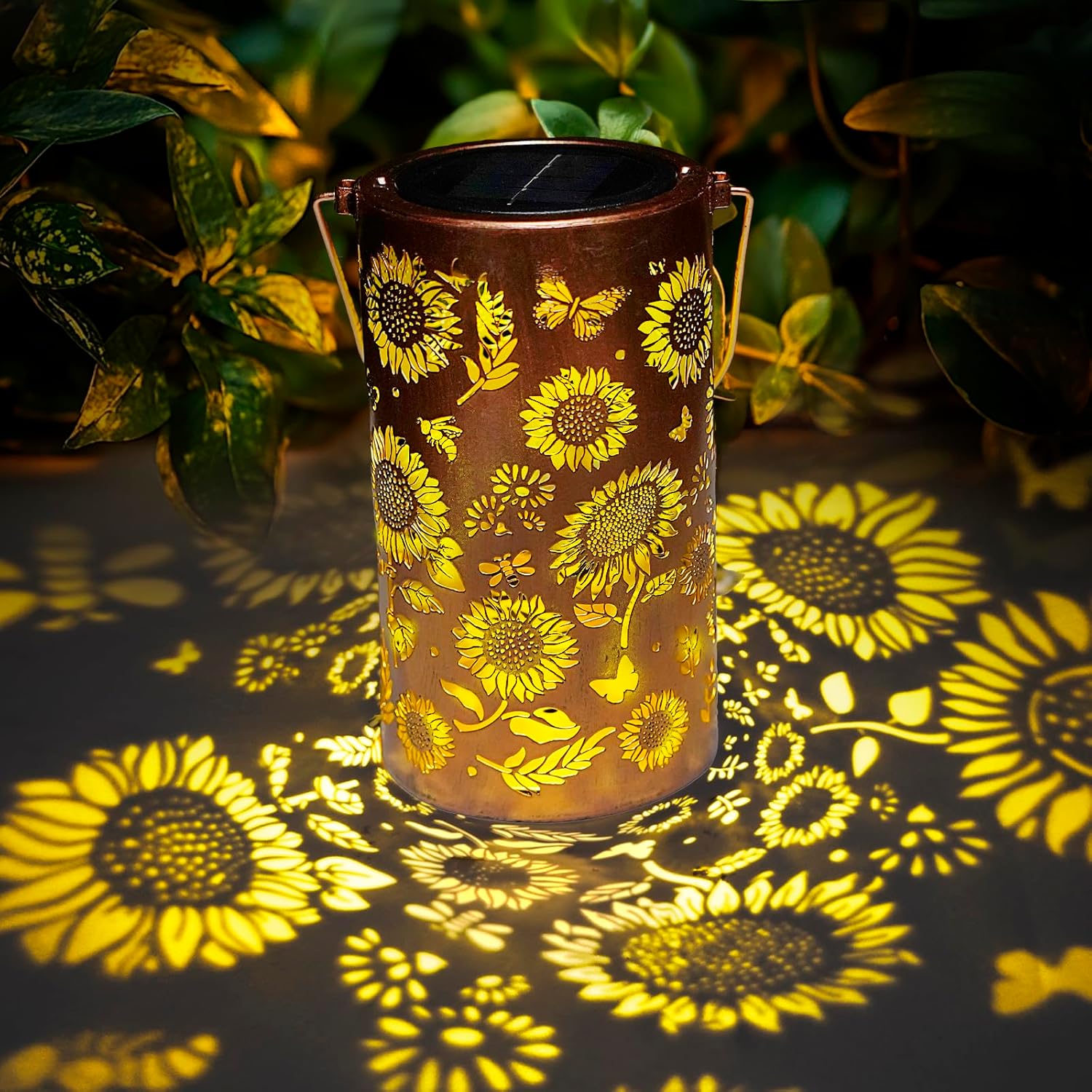 Sunflower Light and Shadow Lig - Bollard Light Garden ulasan dan harga