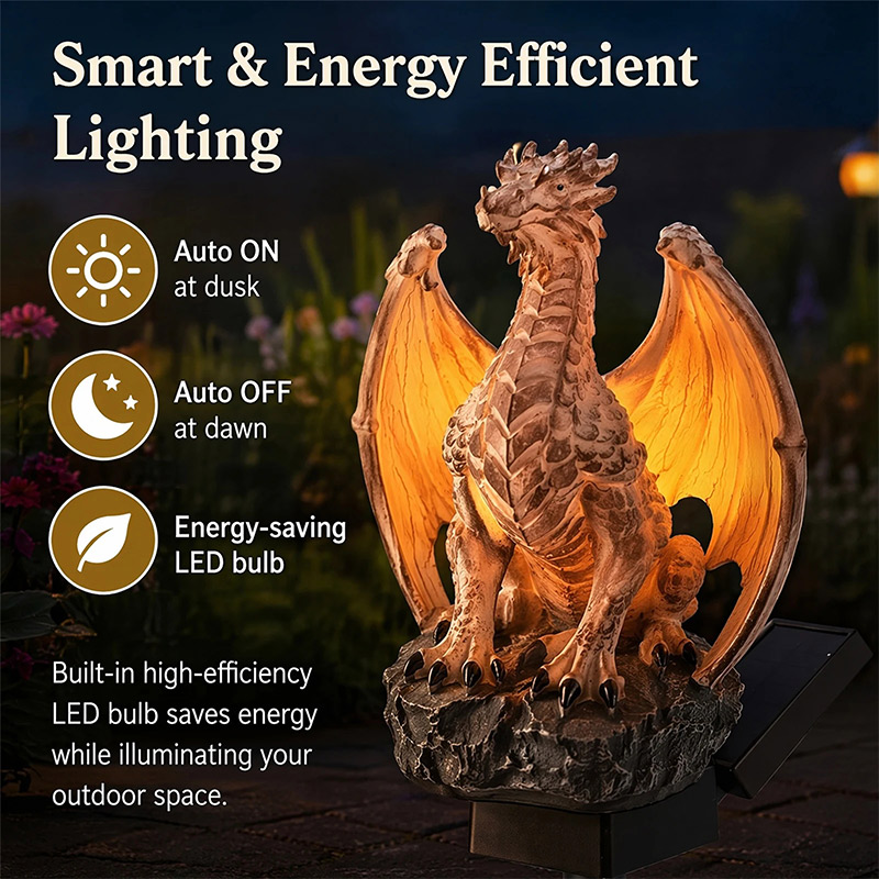 Dragon Legacy Golden Ember Edi - Bollard Light Garden ulasan dan harga