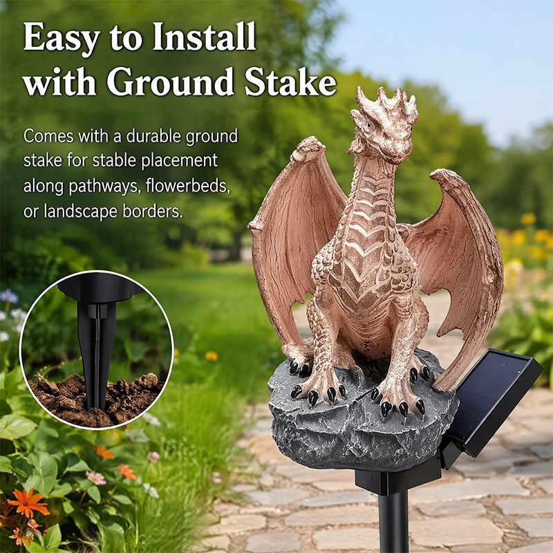 Dragon Legacy Golden Ember Edi - Bollard Light Garden ulasan dan harga