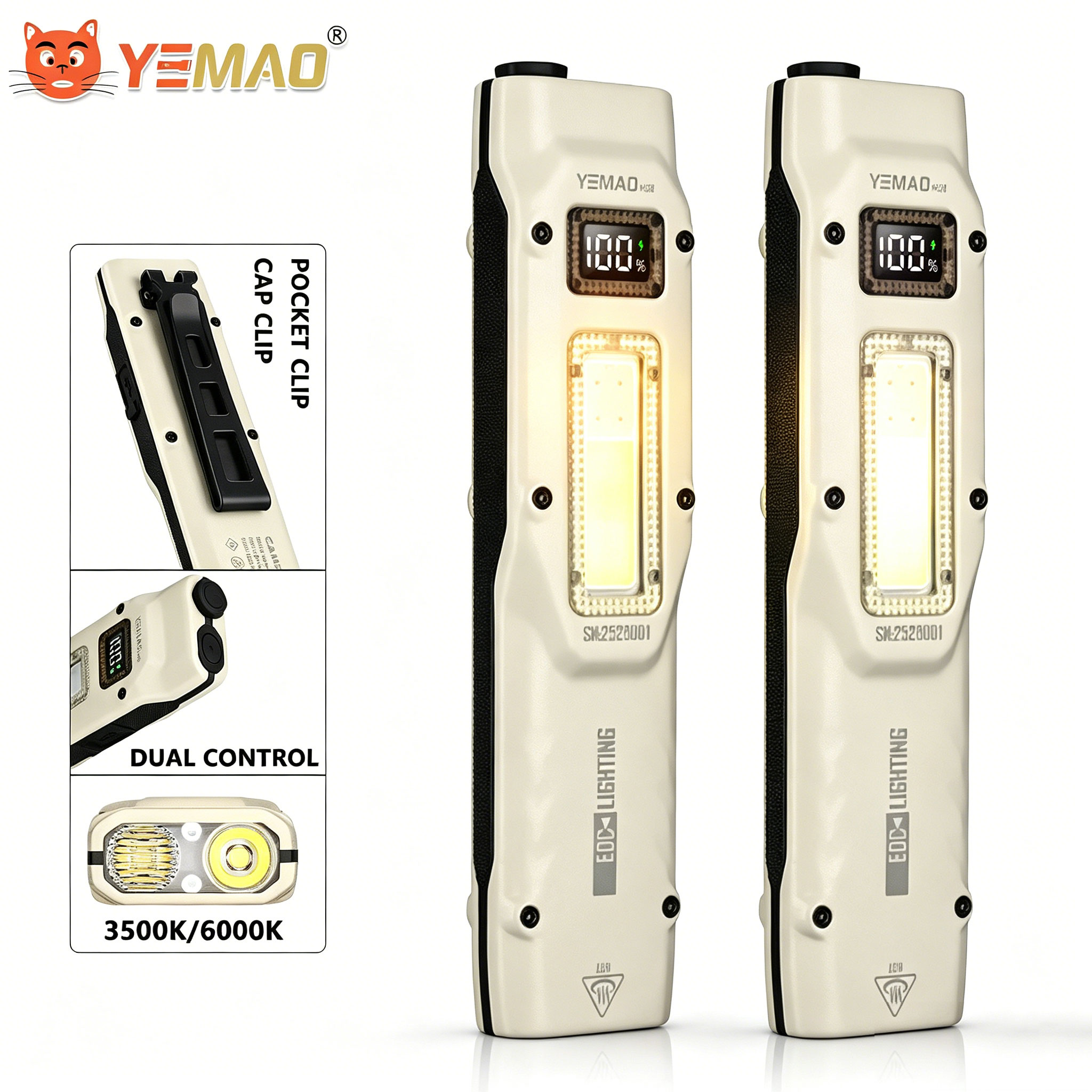 Portable 880LM YEMAO M28 Ultra - Outdoor Lighting Ideas ulasan dan harga