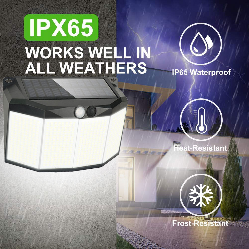 Outdoor Solar Lamp 576 LED Lig - Solar Wall Sconce ulasan dan harga