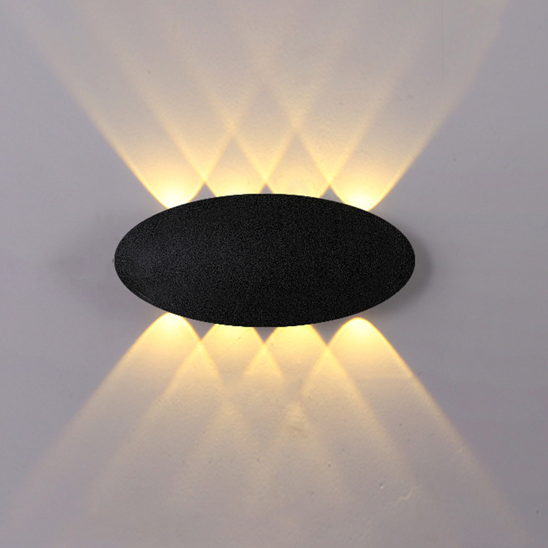 Modern Simple LED 4W 6W 8W Ova - Outdoor Lighting Voltage ulasan dan harga