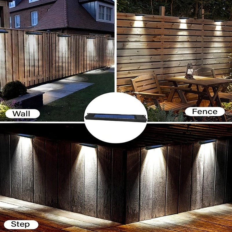 1/2/4Pcs Solar Sign Lights Out - Solar Wall Sconce ulasan dan harga