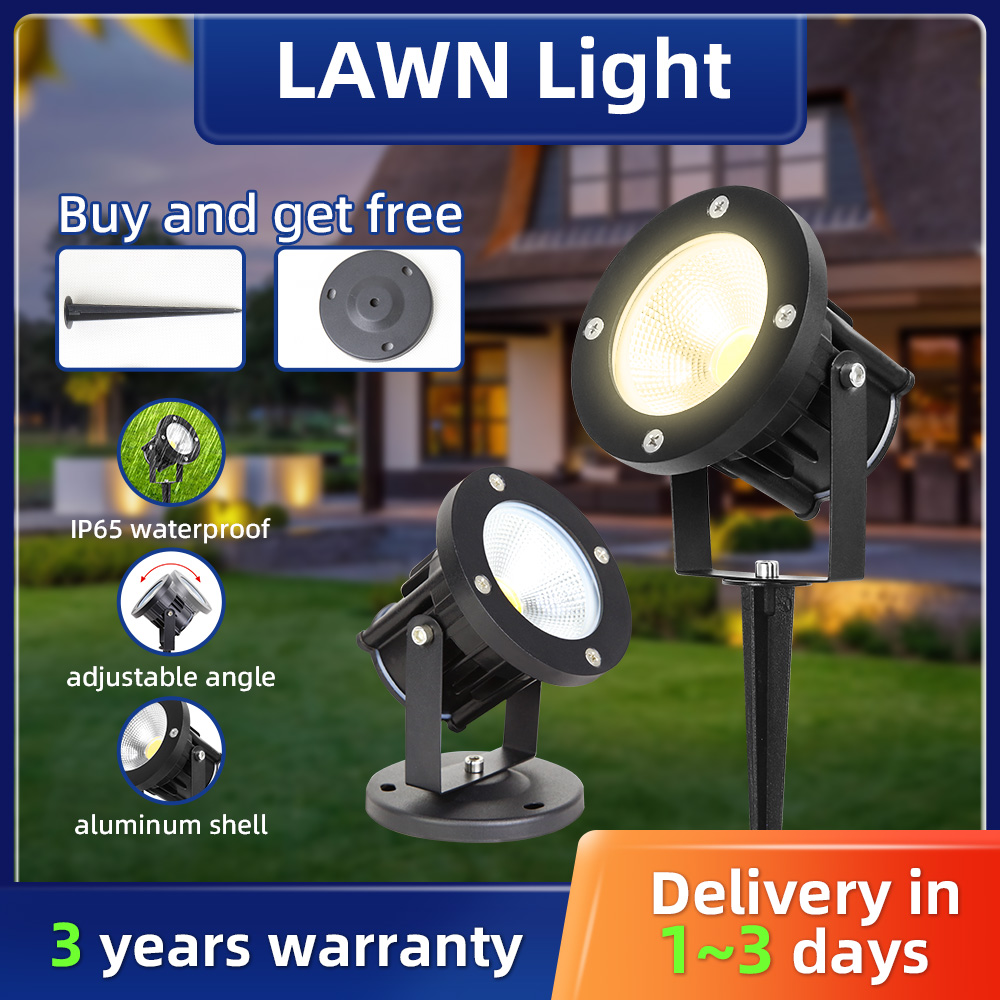 LED GU10 Garden Lighting Lawn  - Bollard Light Garden ulasan dan harga