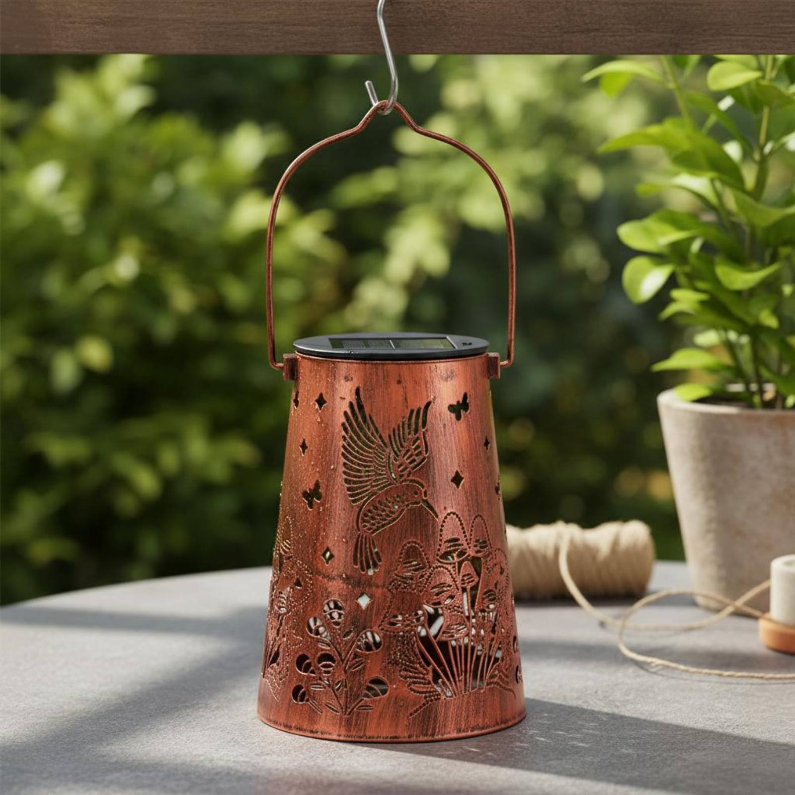 Floral Garden Lantern Pattern  - Outdoor Lighting Design ulasan dan harga