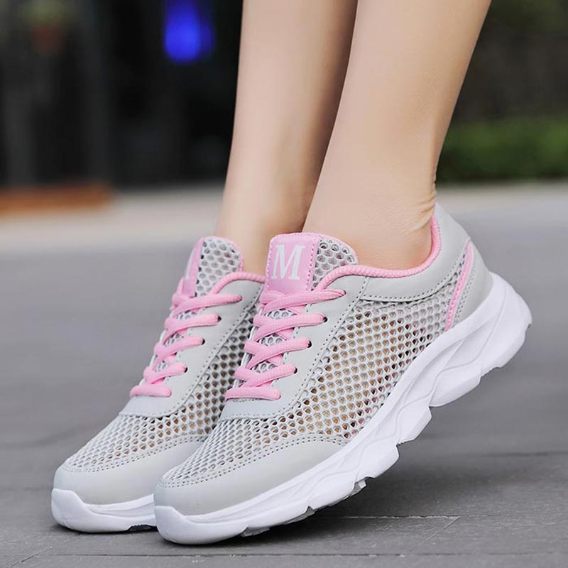 Summer Breathable Sneakers Wom - Outdoor Lighting Ideas For Front Of House ulasan dan harga