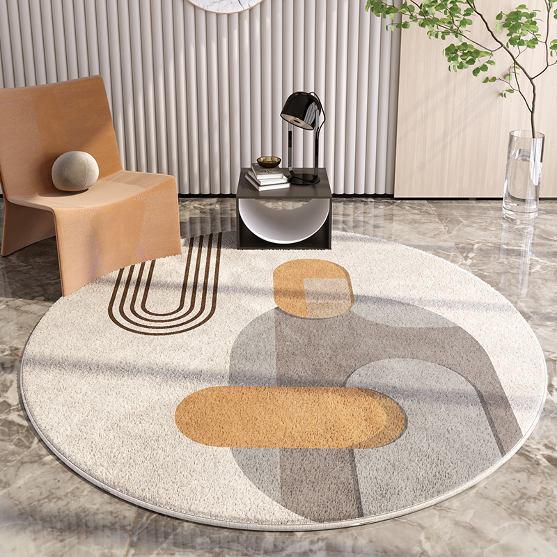 Round Light Luxury Lounge Rug  - Outdoor Lighting Garage ulasan dan harga