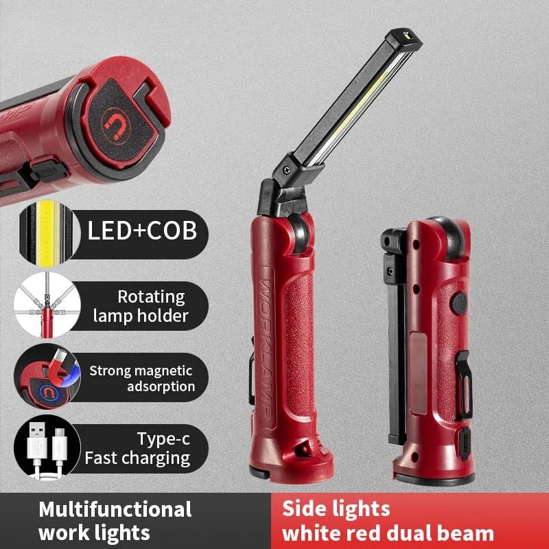 COB LED Work Light Rechargeabl - Outdoor Lighting Ideas ulasan dan harga