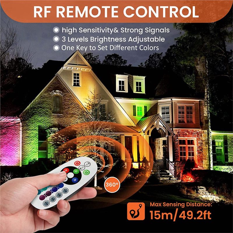 A01F-Outdoor 12V RGBW In Groun - Outdoor Lighting Voltage ulasan dan harga
