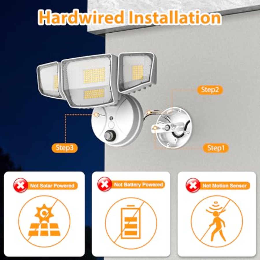 90W Dusk to Dawn Outdoor Light - Outdoor Lighting Garage ulasan dan harga