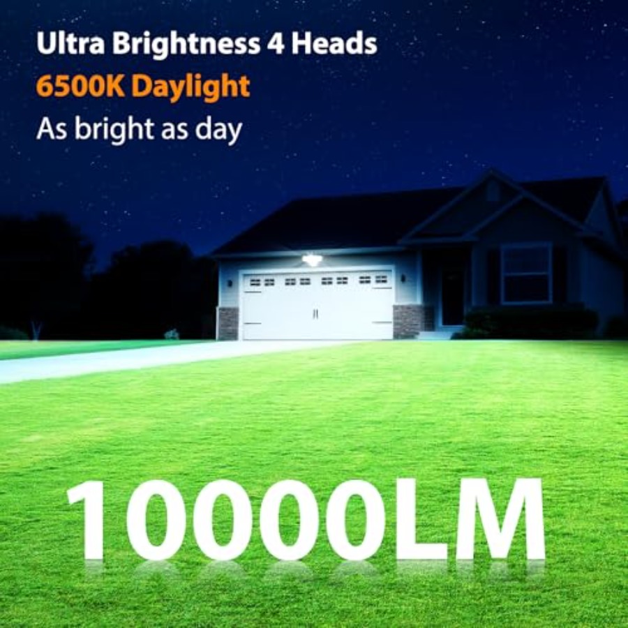 90W Dusk to Dawn Outdoor Light - Outdoor Lighting Garage ulasan dan harga