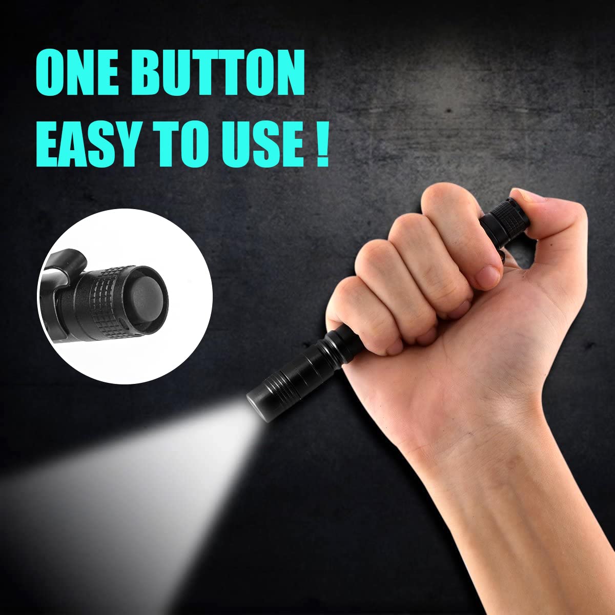 Portable Mini LED Pen Flashlig - Outdoor Lighting Ideas ulasan dan harga