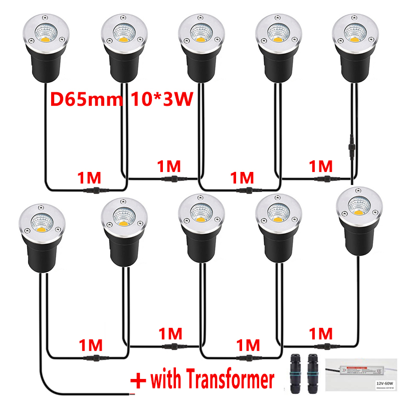 IP67 Waterproof LED Buried Lig - Outdoor Lighting Voltage ulasan dan harga