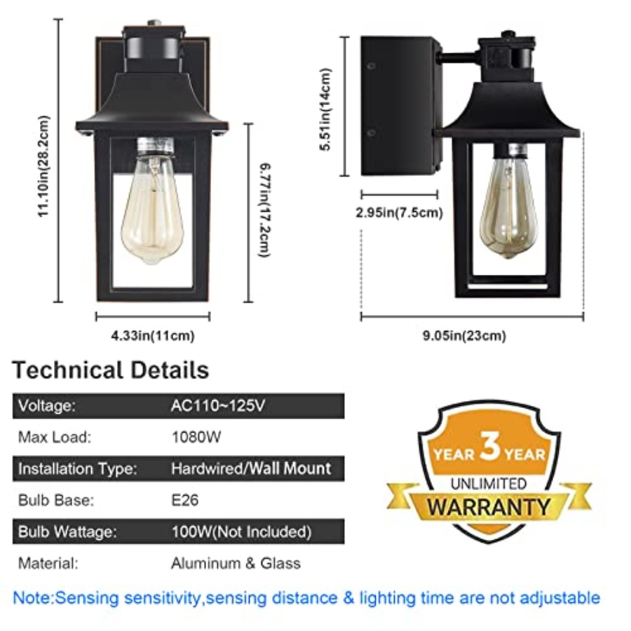 Porch Light with GFCI Outlet D - Outdoor Lighting No Outlet ulasan dan harga