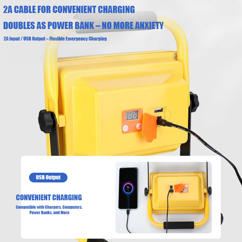 VOLODYMYR LED Rechargeable Por - Outdoor Lighting Garage ulasan dan harga