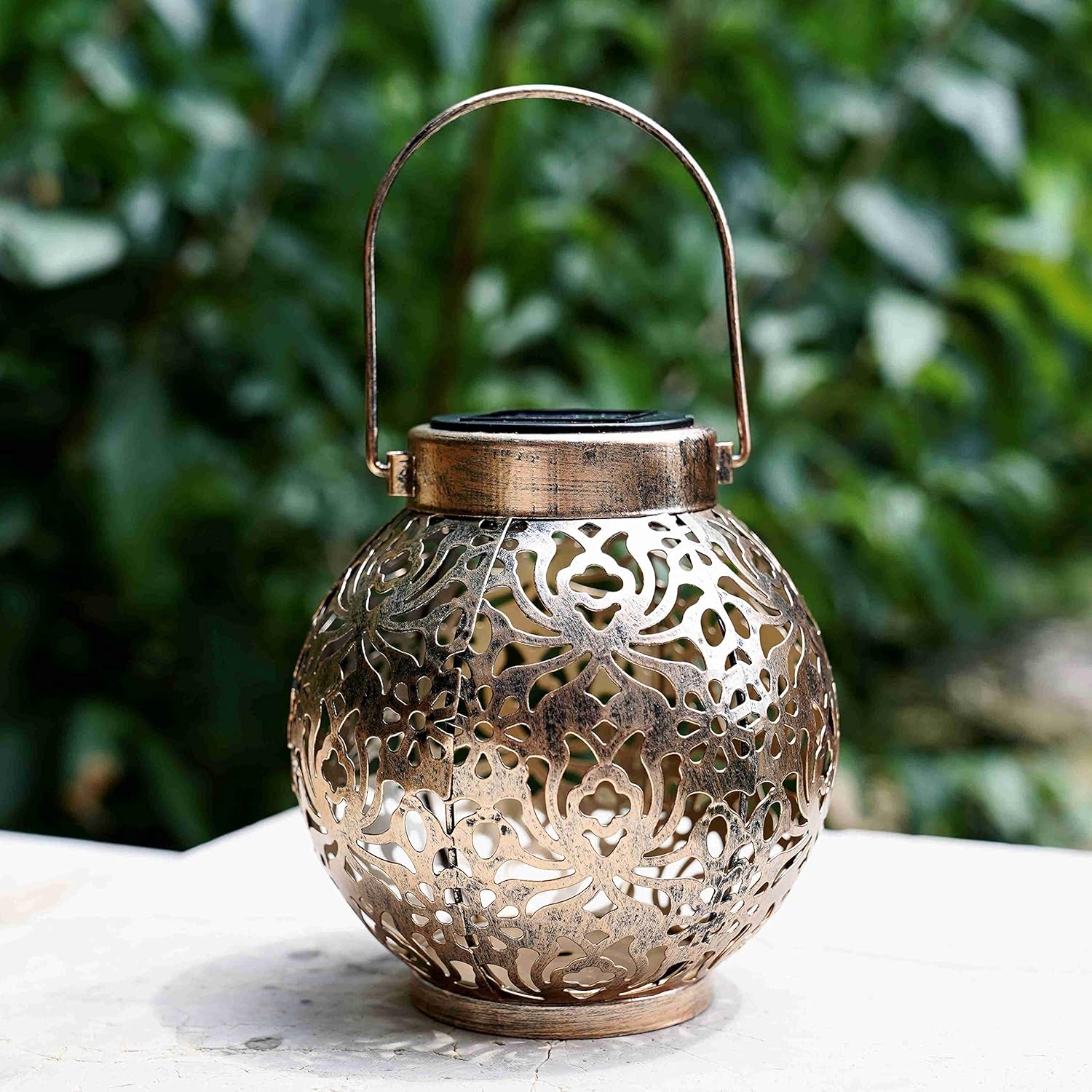 1-6PCS Moroccan Solar Lanterns - Bollard Light Garden ulasan dan harga