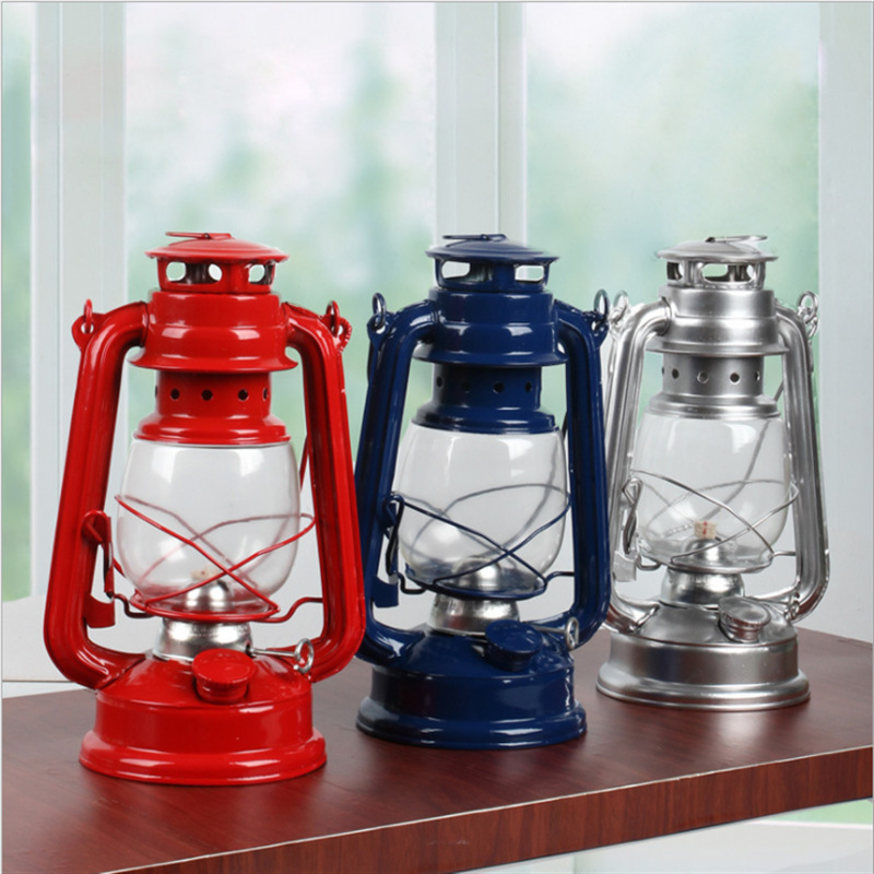 19cm Retro Outdoor Camping Lam - Outdoor Lighting Mediterranean Style ulasan dan harga