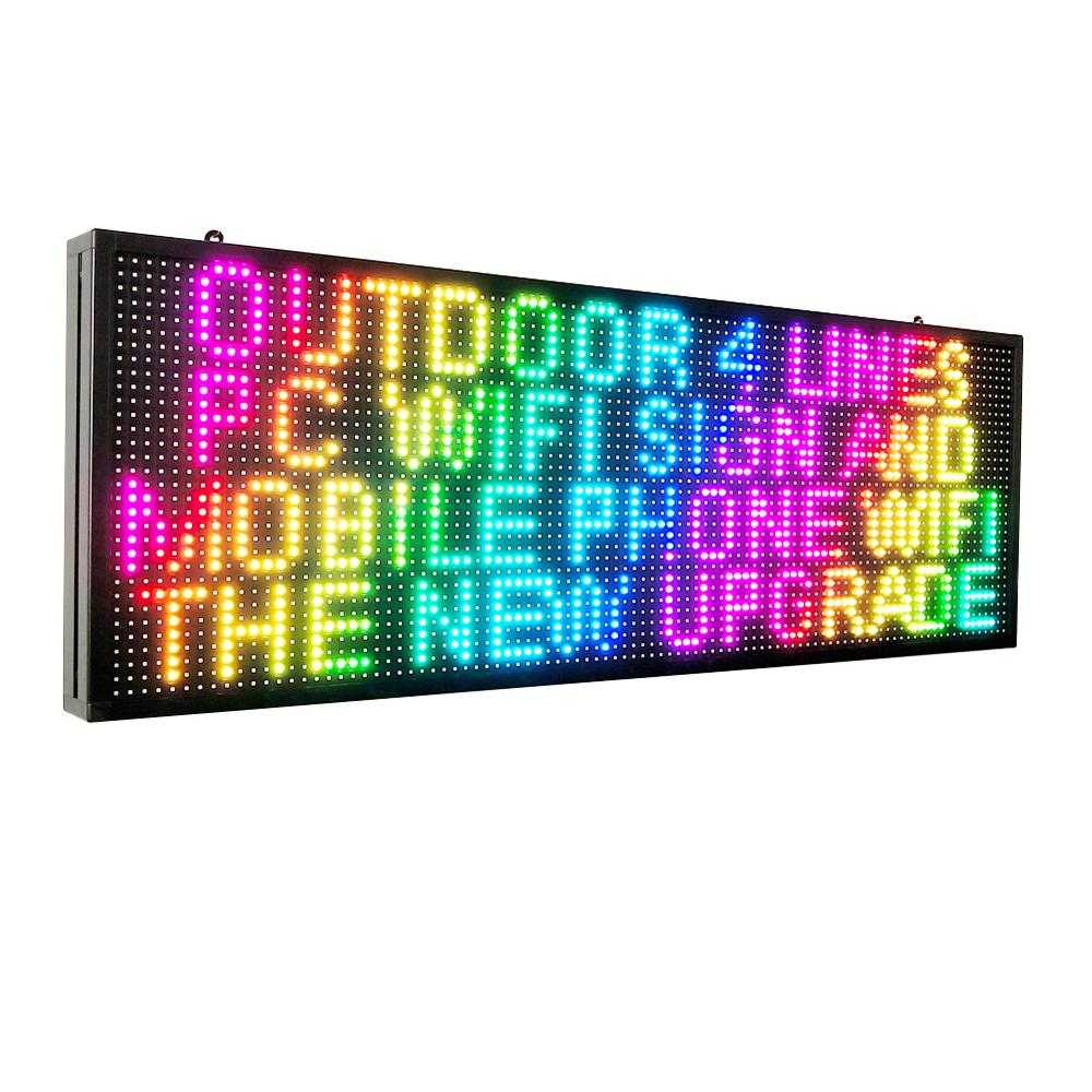 P5 Business Store LED Advertis - Outdoor Lighting For Store ulasan dan harga