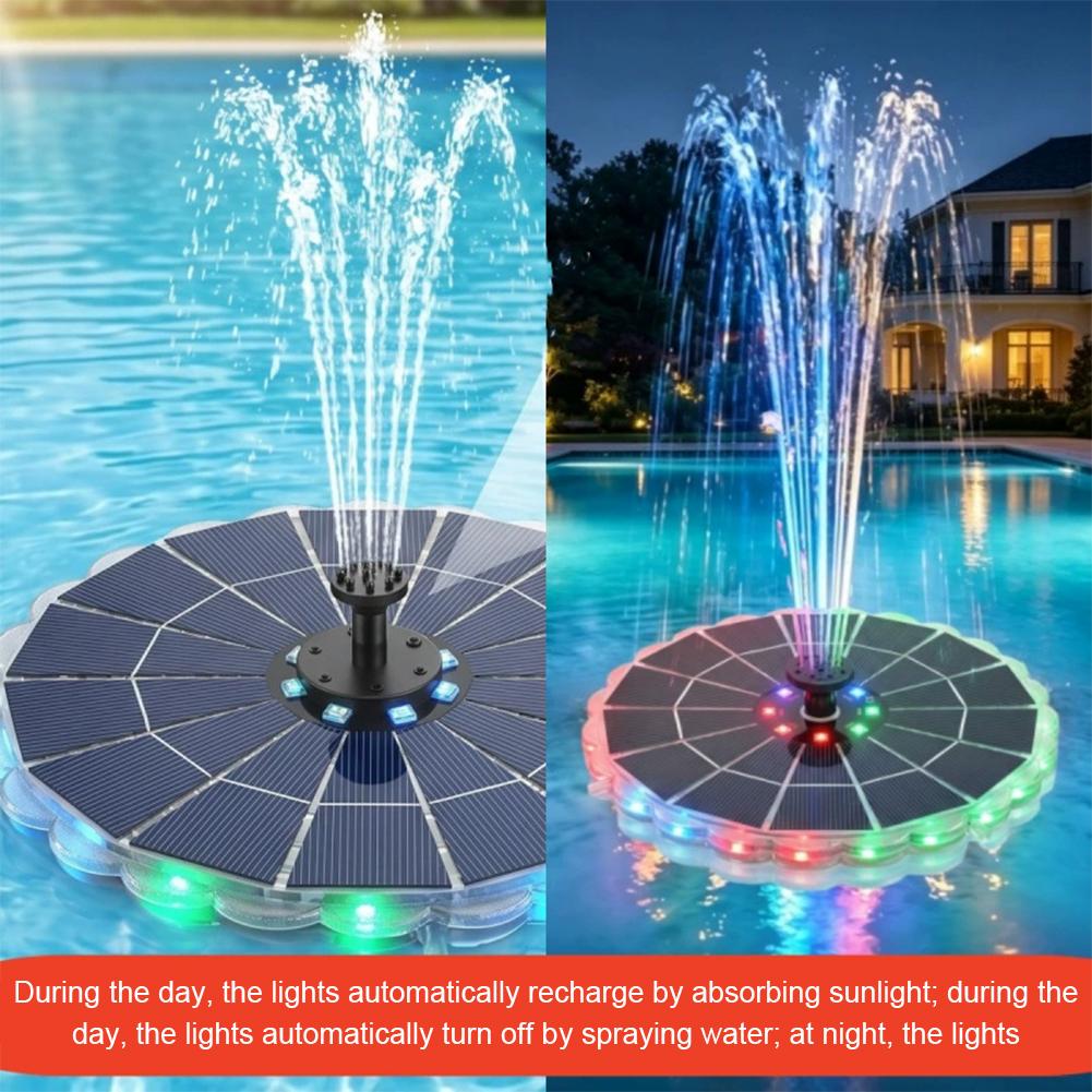 3.5W Outdoor Solar Fountain Pu - Bollard Light Garden ulasan dan harga