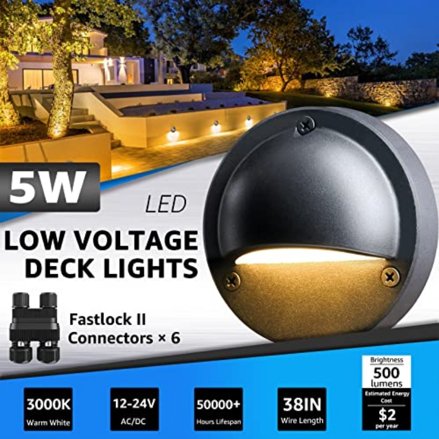 5W LED Low Voltage Deck Lights - Outdoor Lighting Voltage ulasan dan harga