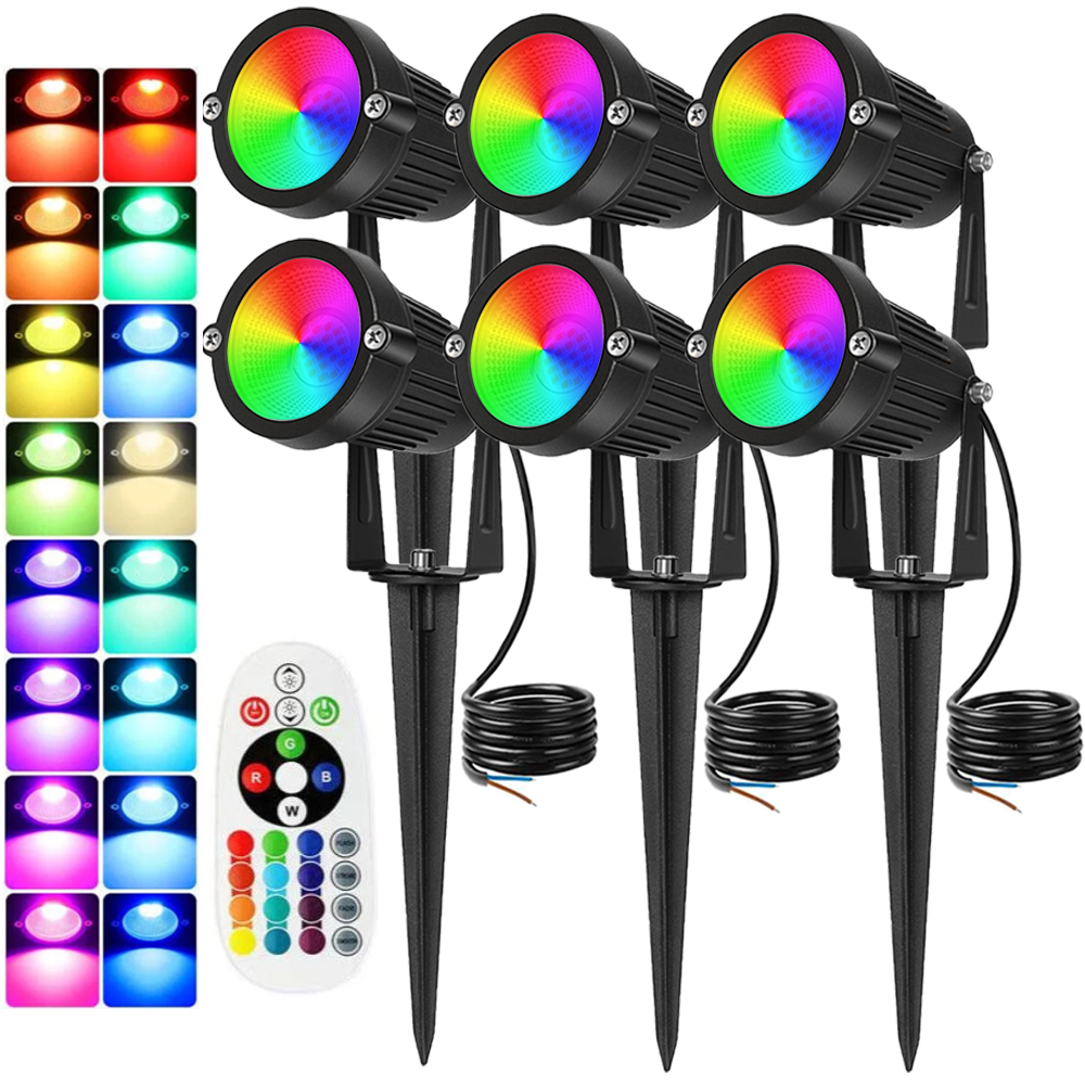 RGBW Landscape Lighting 10W wi - Outdoor Lighting Waterproof ulasan dan harga