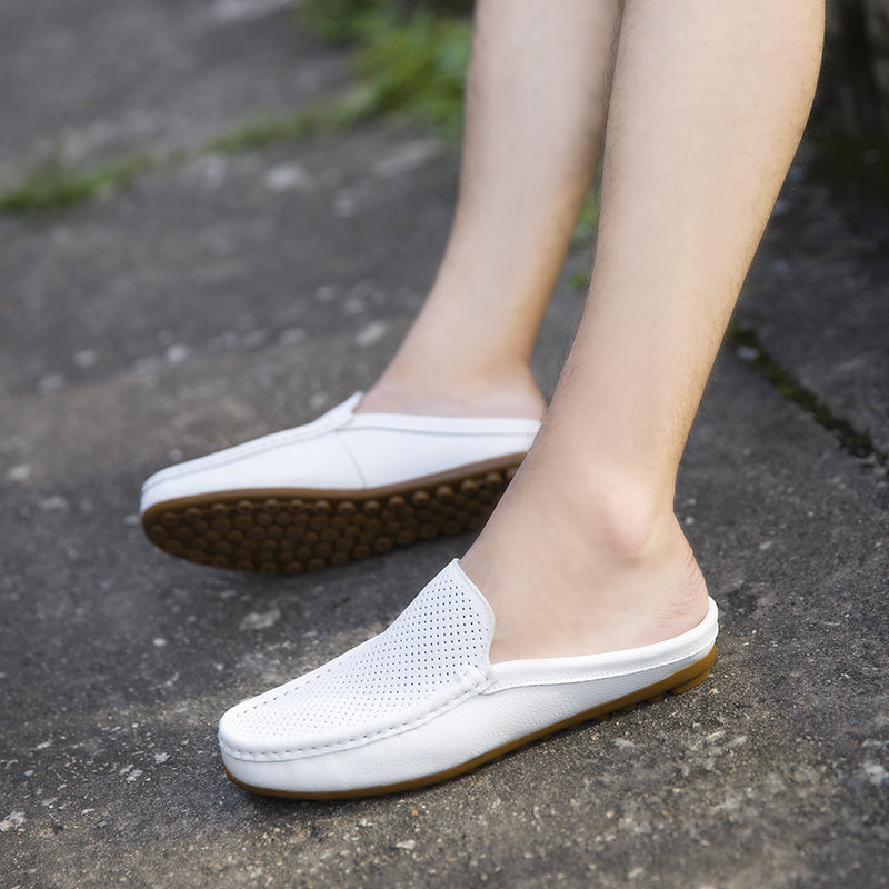 Summer Genuine Leather Slipper - Outdoor Lighting Design ulasan dan harga
