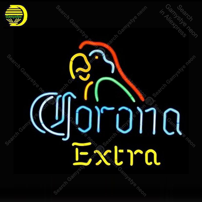 Coron Extra Parrot Neon Sign n - Outdoor Lighting For Store ulasan dan harga