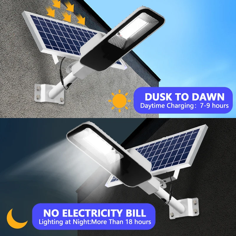 200W Powerful Solar Light Outd - Outdoor Lighting Garage ulasan dan harga